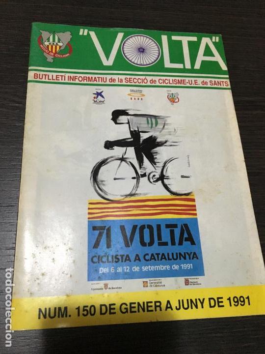 Coleccionismo deportivo: Butlleti informatiu de la seccio de ciclisme u.e. Sants n&ordm;150 volta