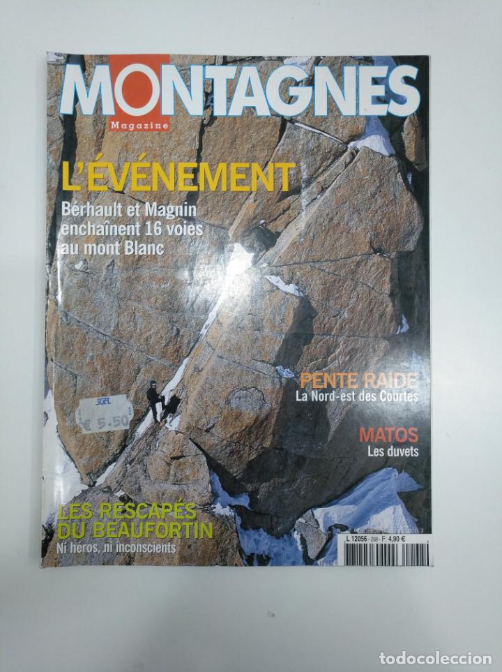 Sammelleidenschaft Sport: MONTAGNES MAGAZINE. L'EVENEMENT. AVRIL 2003. EN FRANCES. TDKR13