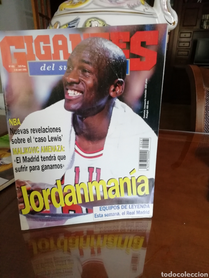 Coleccionismo deportivo: Revista Gigantes basket . A&ntilde;o 1995. jordanmania.