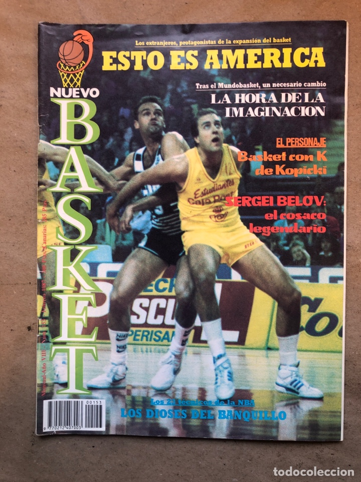 Collezionismo sportivo: NUEVO BASKET N&deg; 153 (1987). JOE KOPICKI, SERGEI BELOV, ENTRENADORES NBA, POSTER DAVE RUSSELL,..