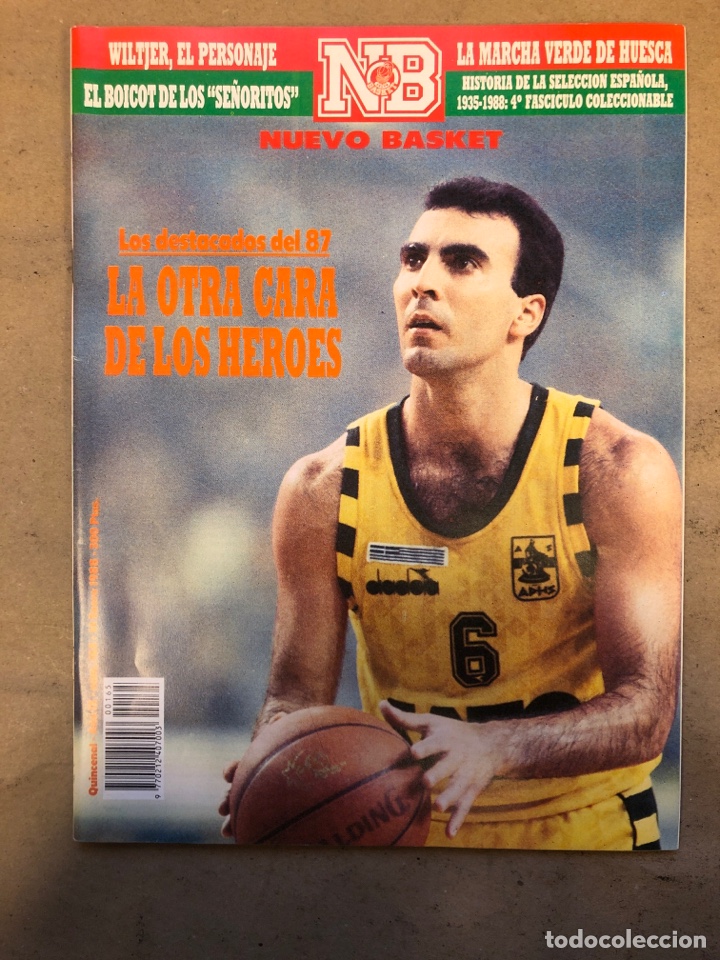 Coleccionismo deportivo: NUEVO BASKET N&deg; 165 (1988). LOS DESTACADOS DEL &lsquo;87, GREG WILTJER, HISTORIA DE LA SELECCI&Oacute;N ESPA&Ntilde;OLA,