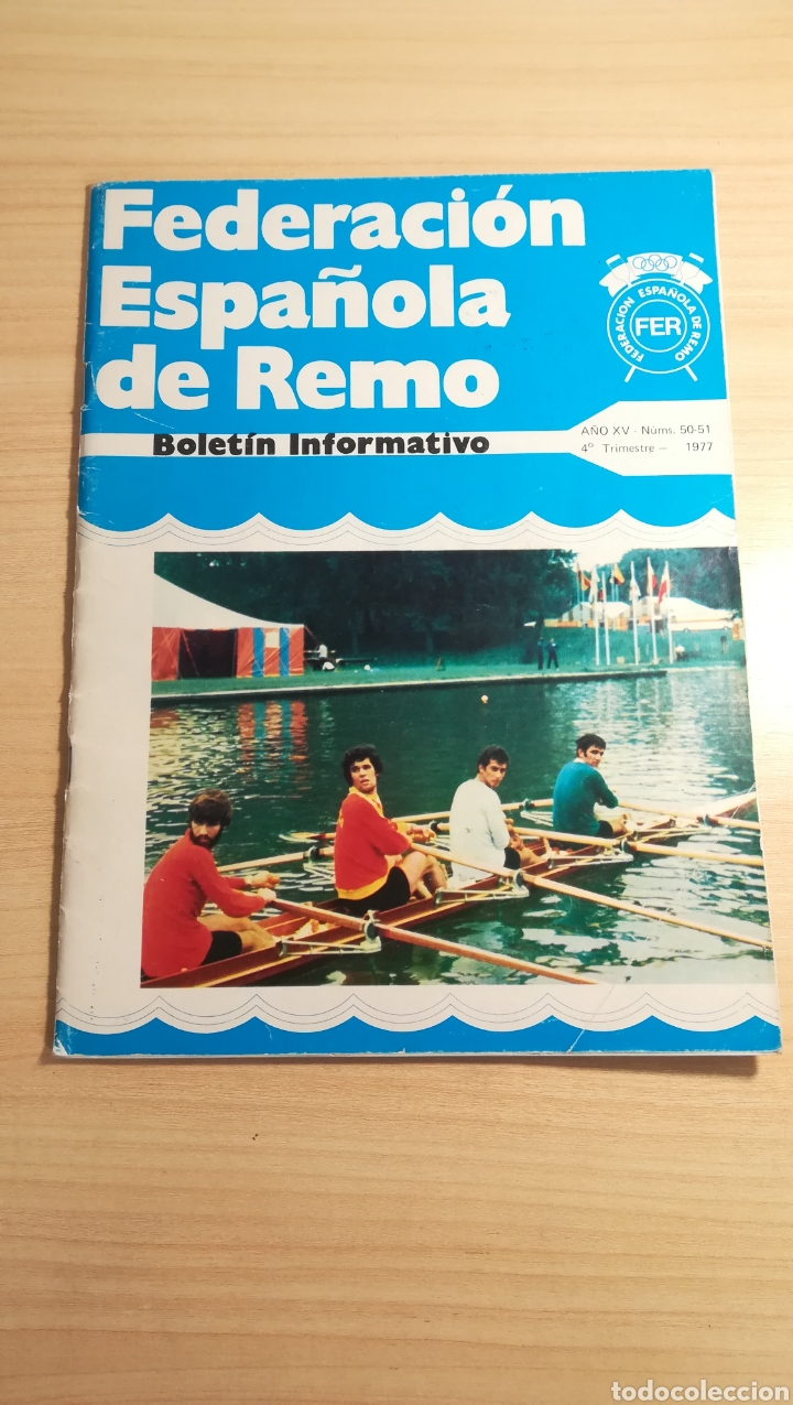 Coleccionismo deportivo: Boletin 1977 - Federacion Espa&ntilde;ola de Remo