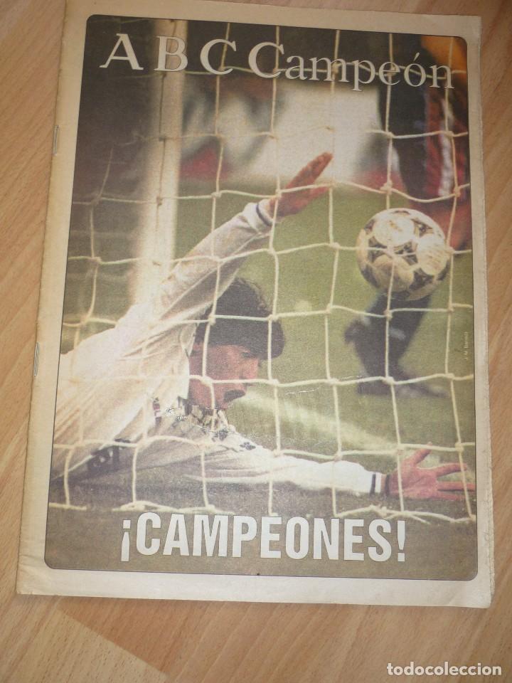 Coleccionismo deportivo: ESPECIAL ABC REAL MADRID CAMPEON DE LIGA 1994-95 - 48 PAGINAS LIGA 26