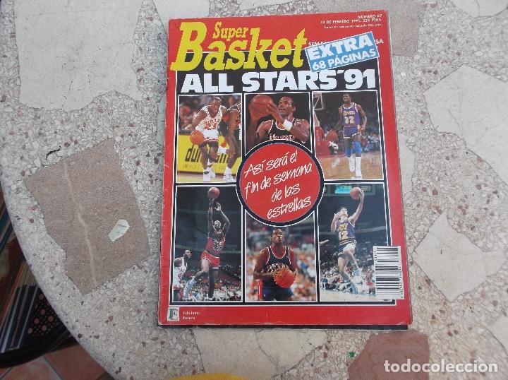 Coleccionismo deportivo: superbasket n&ordm; 67, poster all stars 91 , asi sera el fin de semana de las estrellas