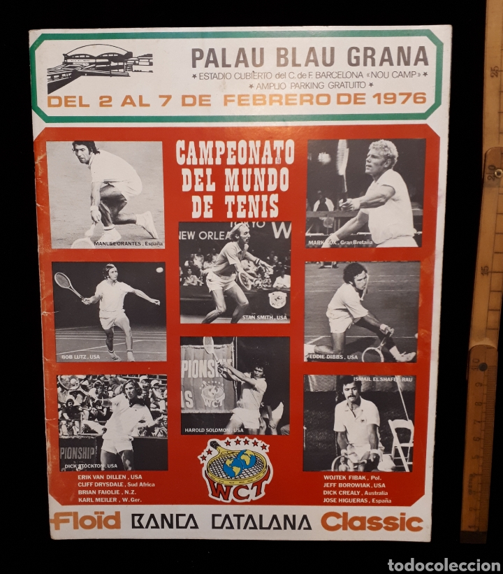 Sammelleidenschaft Sport: Campeonato del Mundo de Tenis 1976.