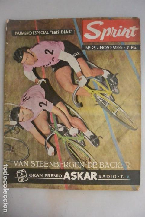 Coleccionismo deportivo: REVISTA CICLISMO SPRINT NUMERO ESPECIAL SEIS DIAS, N&ordm; 25