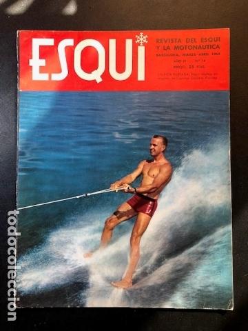 Coleccionismo deportivo: ESQUI y MOTONAUTICA. 1964