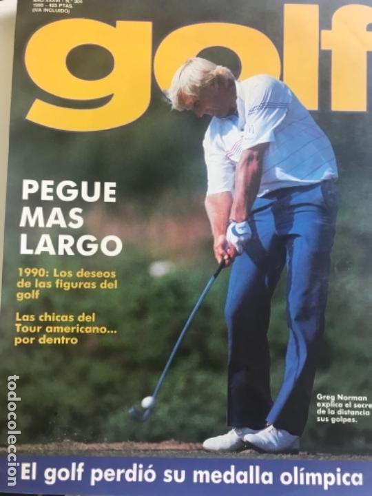 Coleccionismo deportivo: REVISTA GOLF N&ordm; 304 A&Ntilde;O 1990. GREG NORMAN, SEVERIANO BALLESTEROS, CA&Ntilde;IZARES, OLAZABAL