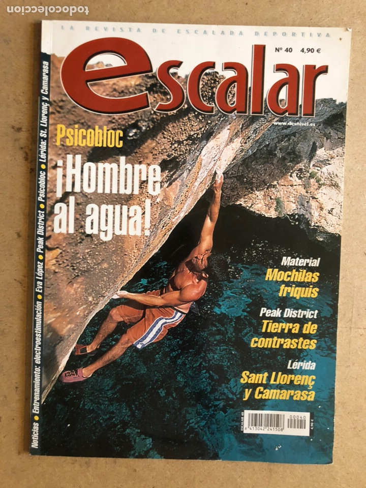 Collezionismo sportivo: ESCALAR N&deg; 40 (2004). LA REVISTA DE ESCALADA DEPORTIVA. PSICOBLOC, SANT LLOREN&Ccedil; Y CAMARASA,...