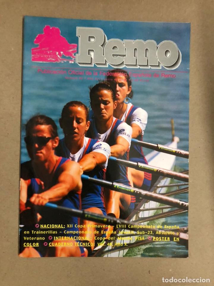 Sammelleidenschaft Sport: REMO, REVISTA OFICIAL DE LA FEDERACI&Oacute;N ESPA&Ntilde;OLA DE REMO N&deg; 65 (2005). CON POSTER ,...COMO NUEVA