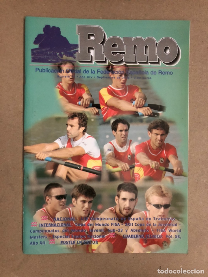 Coleccionismo deportivo: REMO, REVISTA OFICIAL DE LA FEDERACI&Oacute;N ESPA&Ntilde;OLA DE REMO N&deg; 79 (2006). CON POSTER ,...COMO NUEVA