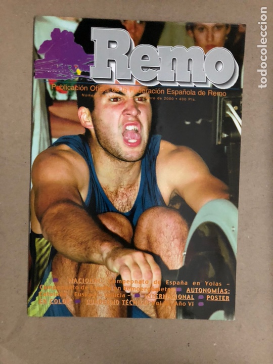 Sports collectibles: REMO, REVISTA OFICIAL DE LA FEDERACI&Oacute;N ESPA&Ntilde;OLA DE REMO N&deg; 45 (2000). CON POSTER,... COMO NUEVA.