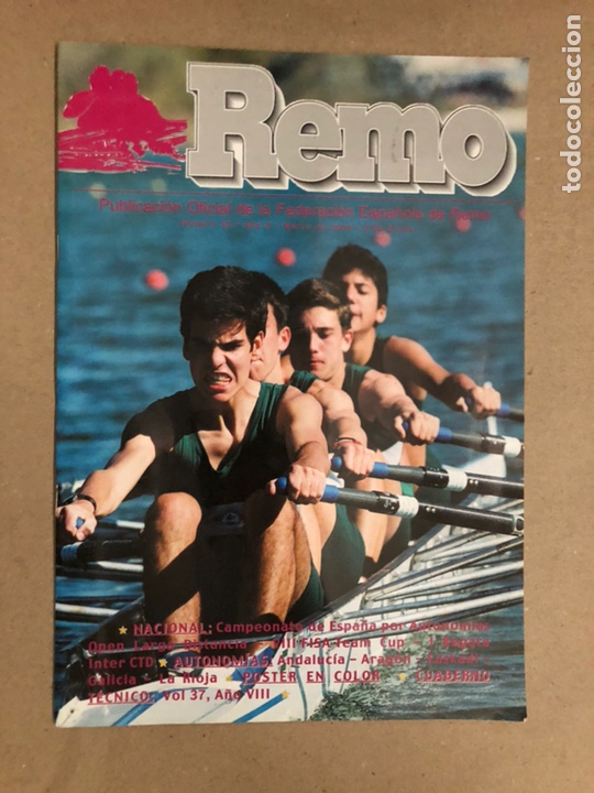 Sports collectibles: REMO, REVISTA OFICIAL DE LA FEDERACI&Oacute;N ESPA&Ntilde;OLA DE REMO N&deg; 52 (2002). CON POSTER,... COMO NUEVA.