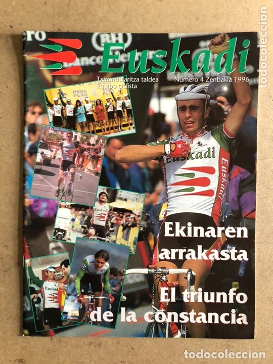 Sammelleidenschaft Sport: EUSKADI EQUIPO CICLISTA N&deg; 4 (1996). REVISTA DEL EQUIPO VASCO CICLISTA.