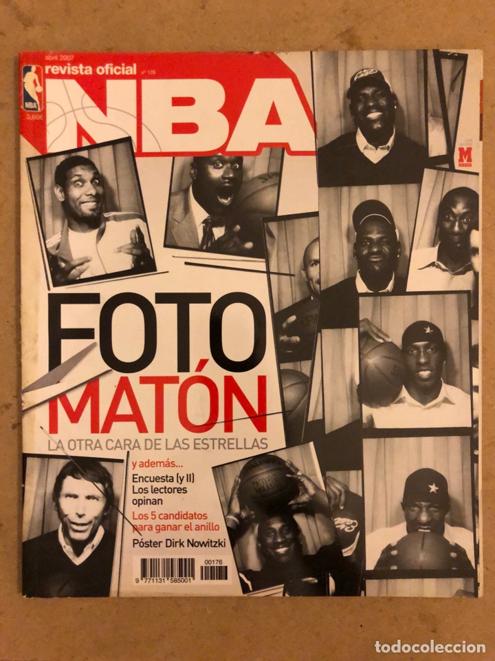 Colecionismo desportivo: REVISTA OFICIAL NBA N&deg; 176 (ABRIL 2007). LA OTRA CARA DE LAS ESTRELLAS, LOS MEJORES DE LA HISTORIA