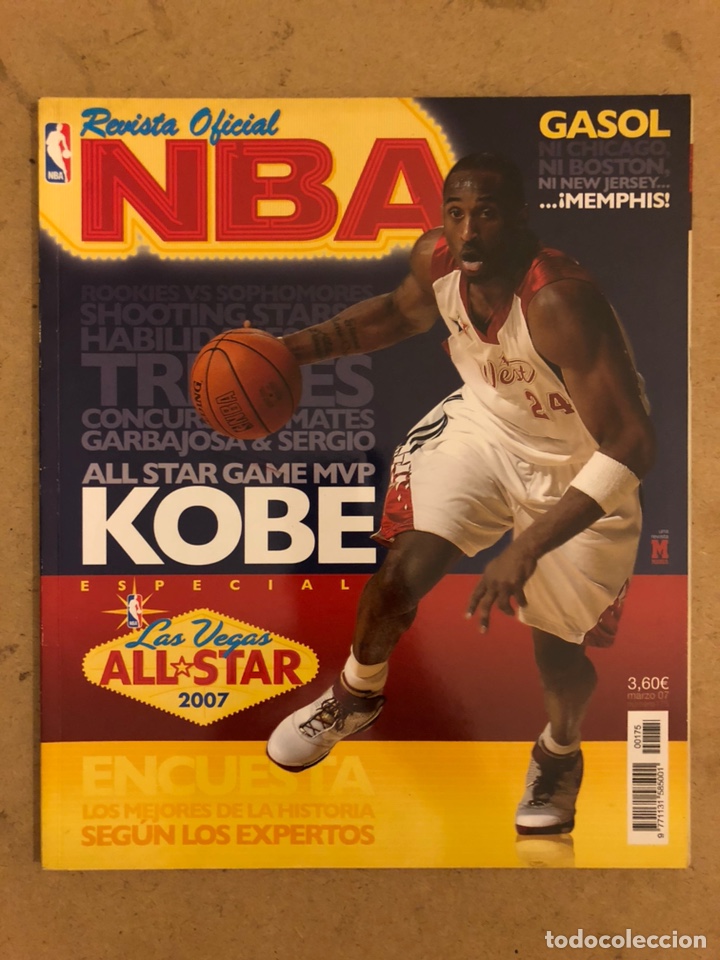 Colecionismo desportivo: REVISTA OFICIAL NBA N&deg; 175 (MARZO 2007). ESPECIAL ALL STAR LAS VEGAS &lsquo;07. LOS MEJORES DE LA HISTORIA