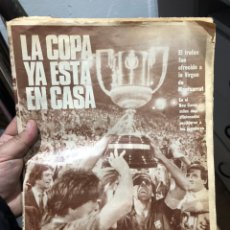 Coleccionismo deportivo: DIARIO DICEN, 6 JUNIO 1983, FINAL COPA DEL REY 83 CAMPEON FC BARCELONA REAL MADRID, LA ROMAREDA.. Lote 184193077