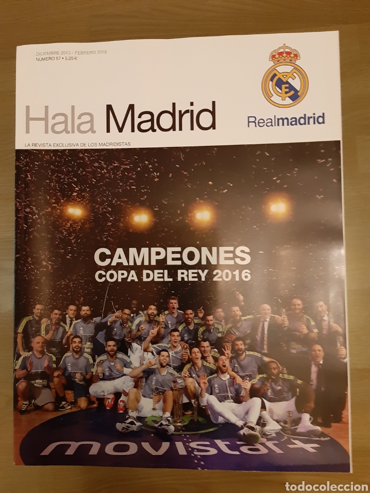 Sports collectibles: Revista HALA MADRID, n&deg; 57