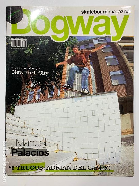 Sports collectibles: revista dogway skateboard magazine n&ordm; 65 kate manuel palacios