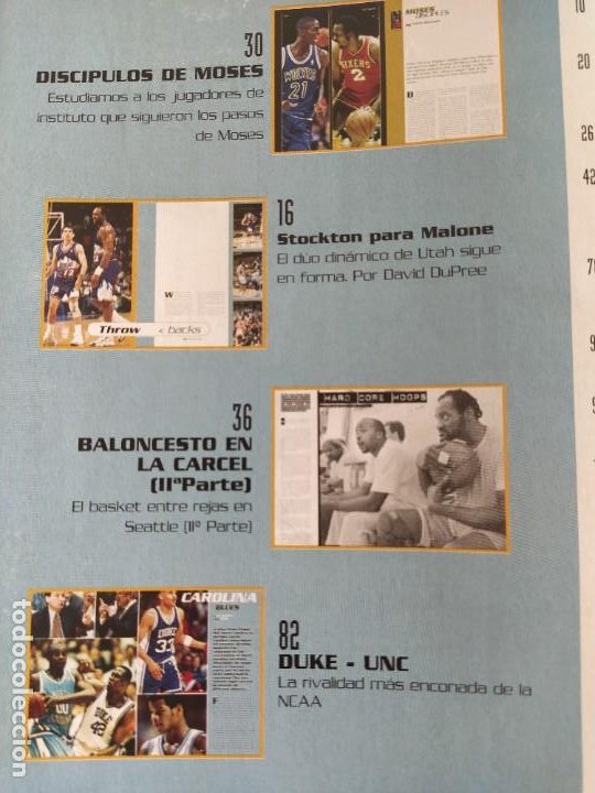 Coleccionismo deportivo: Lote Revistas XXL BASKET nº 65, 69 - OJO CON TARAS - Foto 8 - 189709645