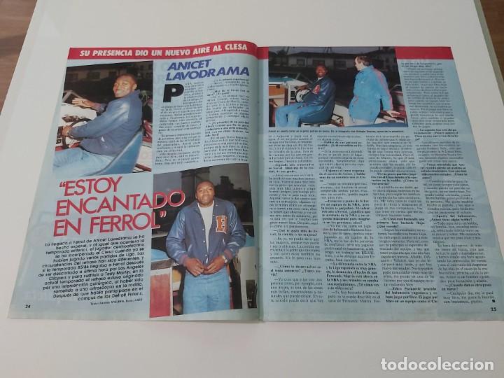 Sports collectibles: ENTREVISTA  2 PAGINAS BALONCESTO ANICET LAVODRAMA(CLESA FERROL)