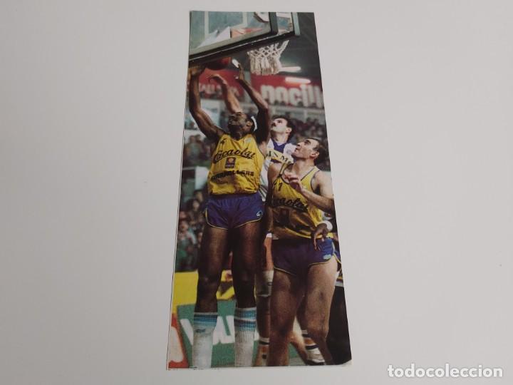 Sports collectibles: RECORTE BALONCESTO ROBINSON Y PHILIPS PERTENECE AL PARTIDO CACAOLAT-GIN MG SARRIA(ESPA&Ntilde;OL) 1986