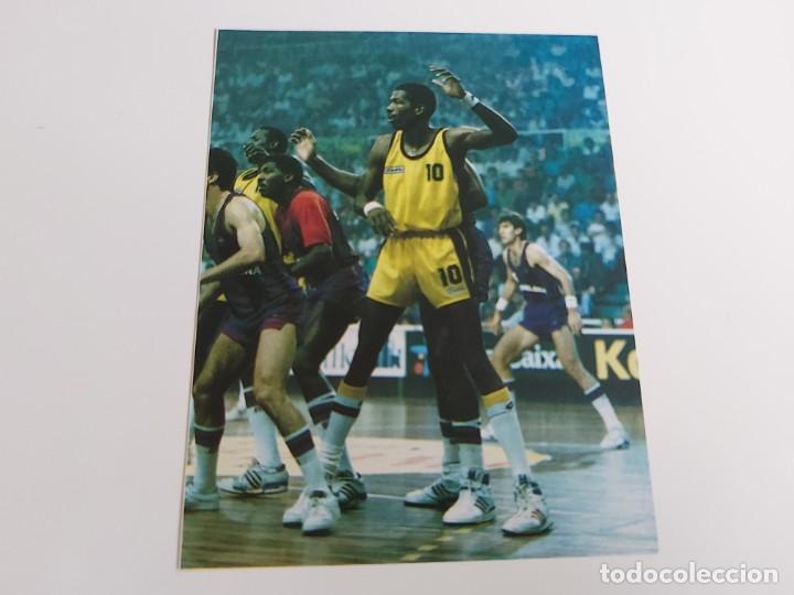 Collectionnisme sportif: RECORTE BALONCESTO HARPER PERTENECE AL PARTIDO CAJACANARIAS-BARCELONA  1986