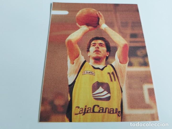 Collectionnisme sportif: RECORTE BALONCESTO MENDEZ PERTENECE AL PARTIDO CAJACANARIAS-CAI ZARAGOZA  1986