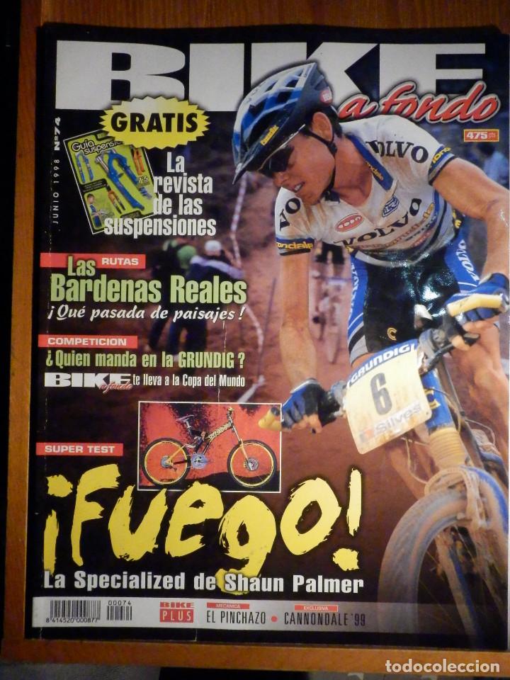 Sammelleidenschaft Sport: Revista Bike a Fondo - N&ordm; 74 - Junio 1998 - Con poster