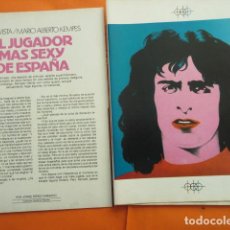 Coleccionismo deportivo: ARTICULO 1978 - KEMPES EL JUGADOR MAS SEXI DE ESPAÑA VALENCIA C.F. ARGENTINA - 5 PAGINAS. Lote 195613977