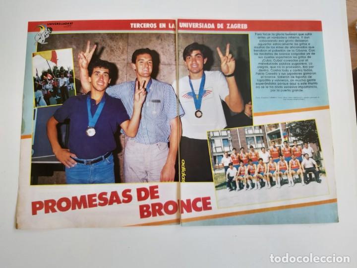 Collectionnisme sportif: REPORTAJE 6 PAGINAS BALONCESTO SELECCION ESPA&Ntilde;OLA 3&ordm; EN UNIVERSIADA DE ZAGREB  F5