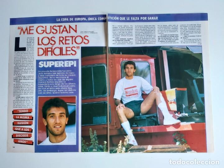 Collectionnisme sportif: ENTREVISTA  3  PAGINAS BALONCESTO SUPEREPI(BARCELONA)  F6