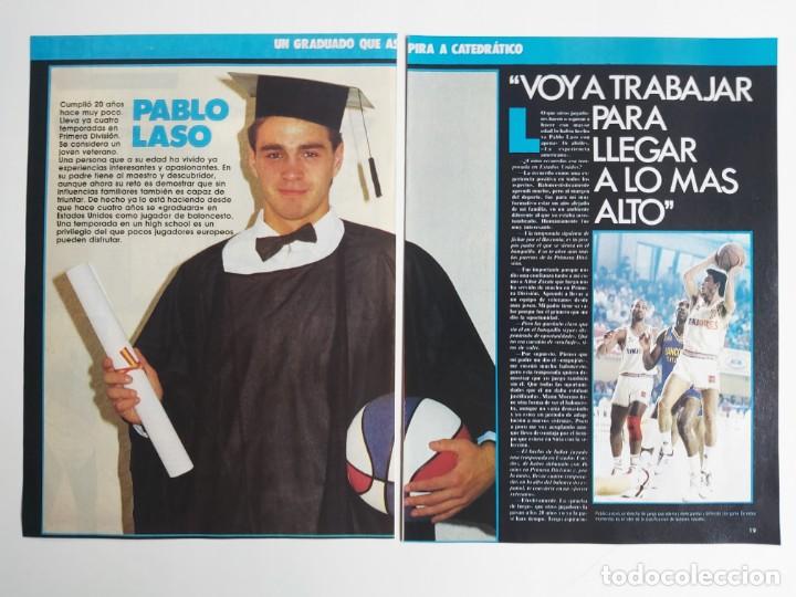 Sammelleidenschaft Sport: ENTREVISTA  3 PAGINAS BALONCESTO PABLO LASO  F7