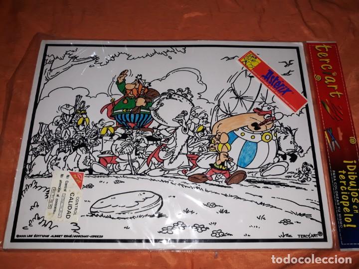 lamina de dibujos en terciopelo de asterix 200 - Buy Other sport newspapers  and magazines on todocoleccion