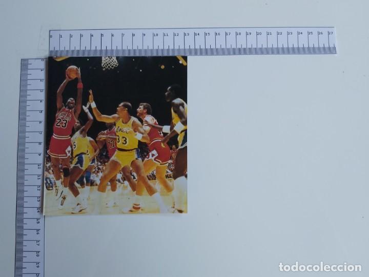 Coleccionismo deportivo: RECORTE BALONCESTO NBA MICHAEL JORDAN   PERTENECIENTE AL PARTIDO CONTRA LOS ANGELES LAKERS  1987
