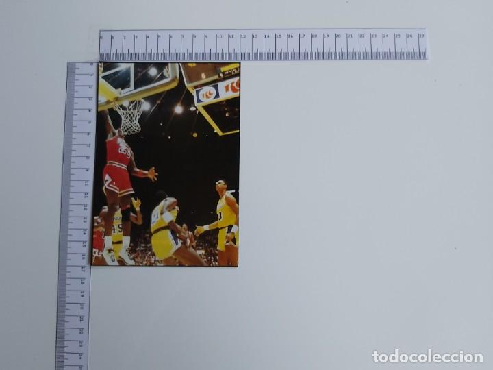Coleccionismo deportivo: RECORTE BALONCESTO MICHAEL JORDAN  PERTENECIENTE AL PARTIDO CHICAGO BULLS-LOS ANGELES LAKERS  1987