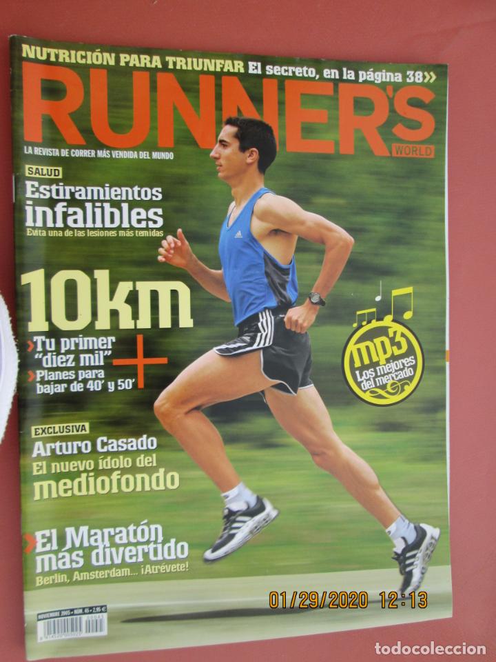 Collectionnisme sportif: REVISTA RUNNER'S WORLD - N&ordm; 45 - NOVIEMBRE 2005 - ESTIRAMIENTOS INFALIBLES ...