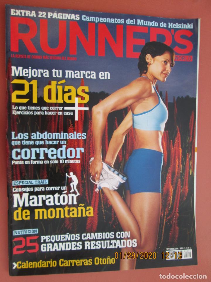 Collectionnisme sportif: REVISTA RUNNER'S WORLD - N&ordm; 43 - SEPTIEMBRE 2005 - EJERCICIOS PARA HACER EN CASA ...