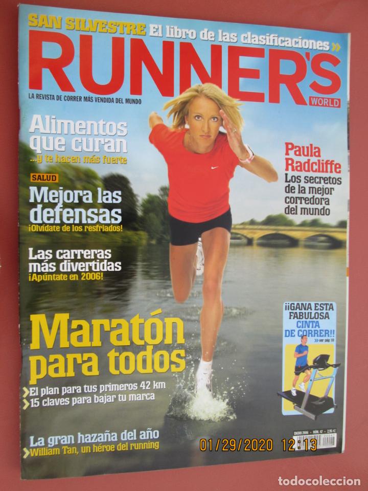 Collectionnisme sportif: REVISTA RUNNER'S WORLD - N&ordm; 47 - ENERO 2006 - ALIMENTOS QUE CURAN, MEJORA LAS DEFENSAS ...