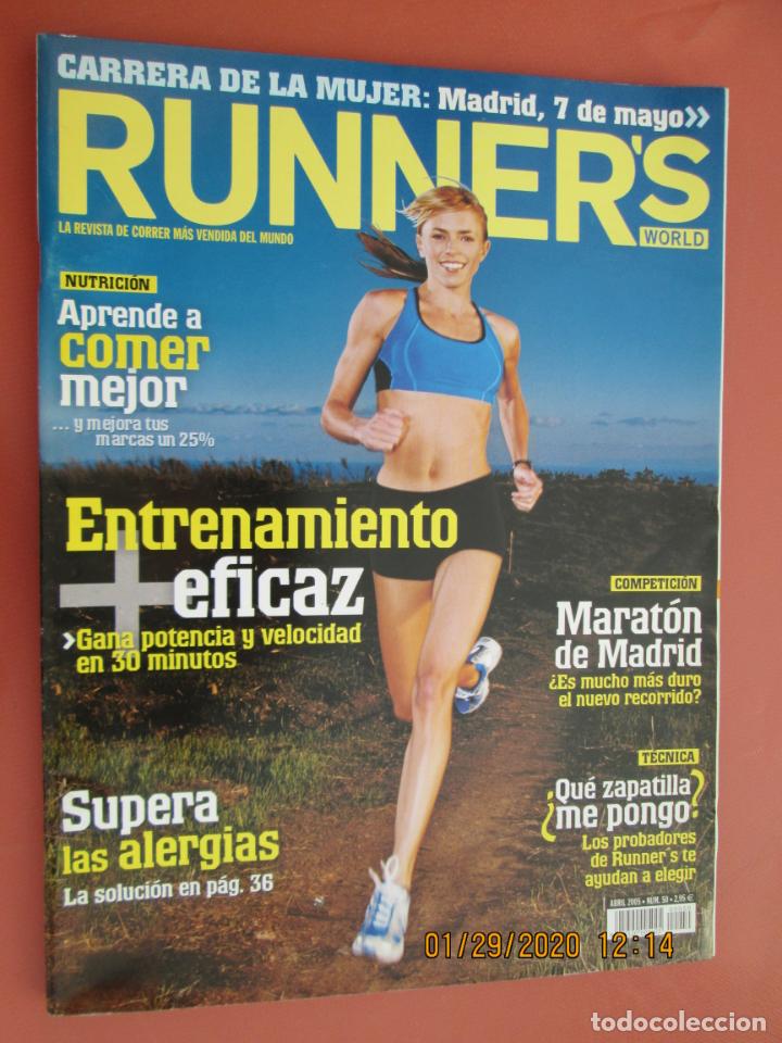 Collectionnisme sportif: REVISTA RUNNER'S WORLD - N&ordm; 50 - ABRIL 2005 - APRENDE A COMER MEJOR ...
