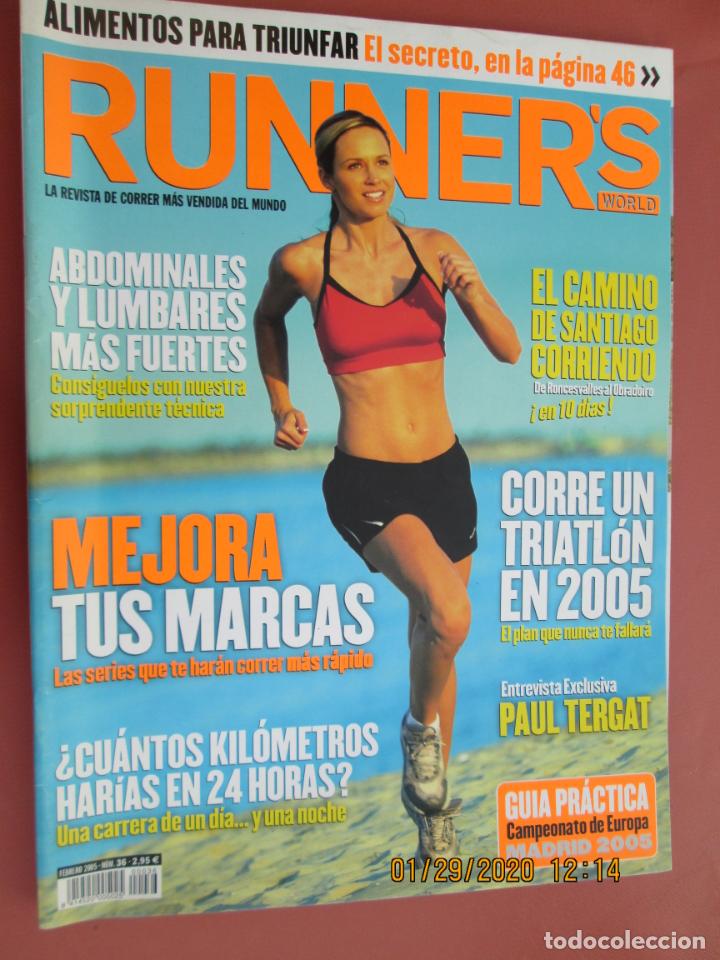 Collectionnisme sportif: REVISTA RUNNER'S WORLD - N&ordm; 36 - FEBRERO 2005 - MEJORA TUS MARCAS ...