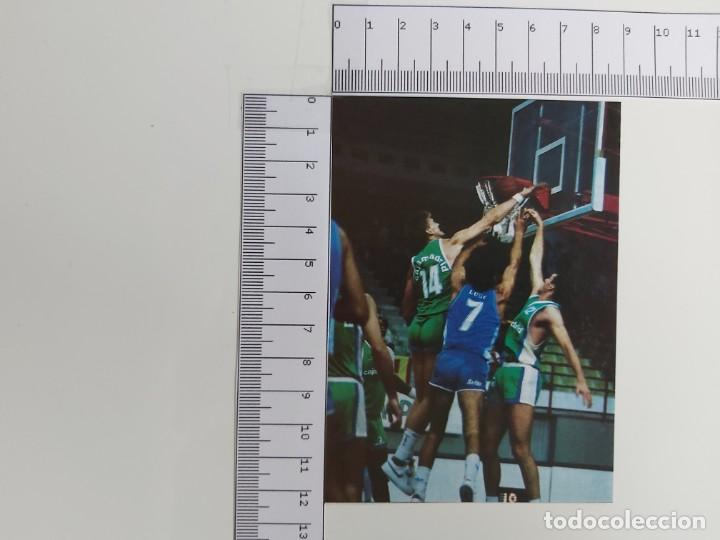 Collectionnisme sportif: RECORTE BALONCESTO CAJAMADRID Y LUGO  PRIMERA B 1988