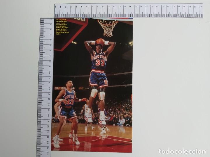 Collectionnisme sportif: RECORTE BALONCESTO NBA PAT EWING(NEW YORK NICKS) 1992