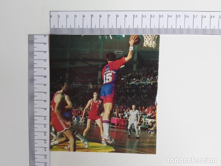 Collectionnisme sportif: RECORTE BALONCESTO EPI CORRESPONDIENTE AL PARTIDO BARCELONA-TSKA  MOSCU  1989