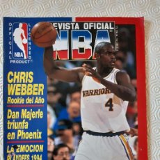Coleccionismo deportivo: REVISTA OFICIAL NBA Nº30. 1994. INCLUYE POSTER. DAVID ROBINSON . CASTELLANO.COMPLETA.. Lote 199123887
