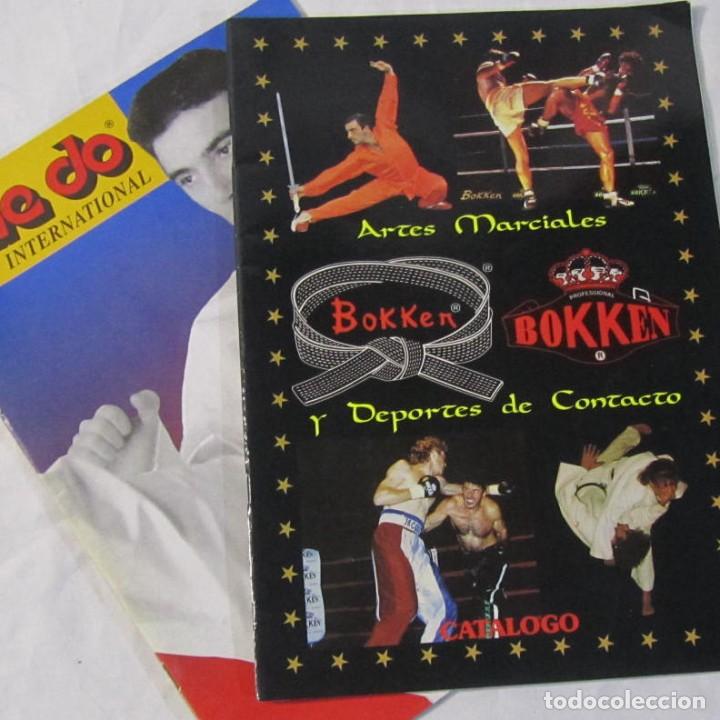 Sammelleidenschaft Sport: 2 cat&aacute;logos de material para artes marciales y deportes de contacto