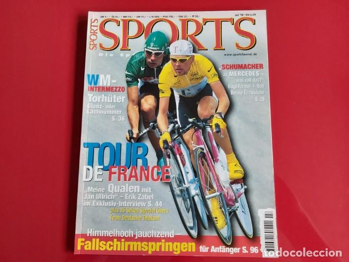 Collectionnisme sportif: REVISTA SPORTS JULIO  1998-B.ECCLESTONE/E.ZABEL/O.OETKE-E.KRANK... 132 PAGINAS-RS1