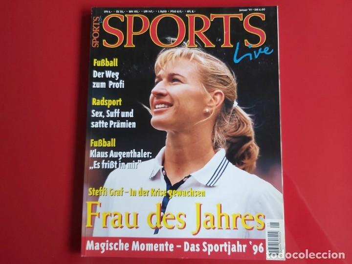 Collectionnisme sportif: REVISTA SPORTS LIVE ENERO 1997-FOTO DEPORTE 1996/K.AUGENTHALER/B.DORTMUND/S.GRAFF... 150 PAGINAS-RS1