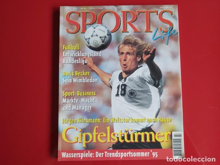 Collectionnisme sportif: REVISTA SPORTS LIFE JULIO 1995-T.MUSTER/KLINSMANN/DORTMUND/BECKER/BOLTS... 158 PAGINAS-RS2