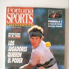 Coleccionismo deportivo: REVISTA FORTUNA SPORTS Nº 1 ATP SEVE BALLESTEROS MANSELL VATANEN BLANCA FERNANDEZ OCHOA BARCELONA 92. Lote 199985117